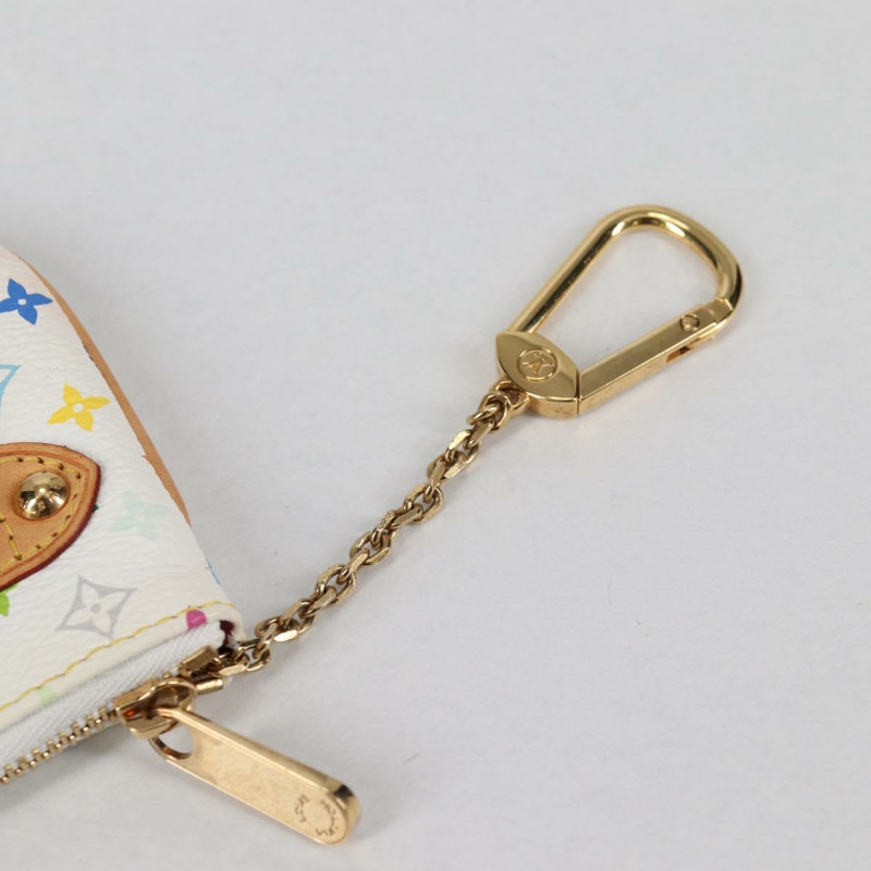 【日本直送】路易威登 Monogram 多色 Pochette MM 手拿包 白色 M60028 LV 正品 140849V-7