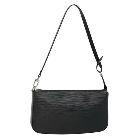 LOUIS VUITTON Epi Pochette Accessoires 配件袋 黑色 M52982 正品 140897