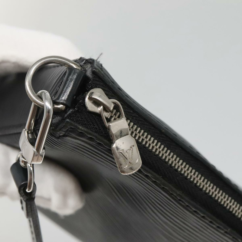 【日本直送】LOUIS VUITTON Epi Pochette Accessoires 配件袋 黑色 M52982 正品 140897-7