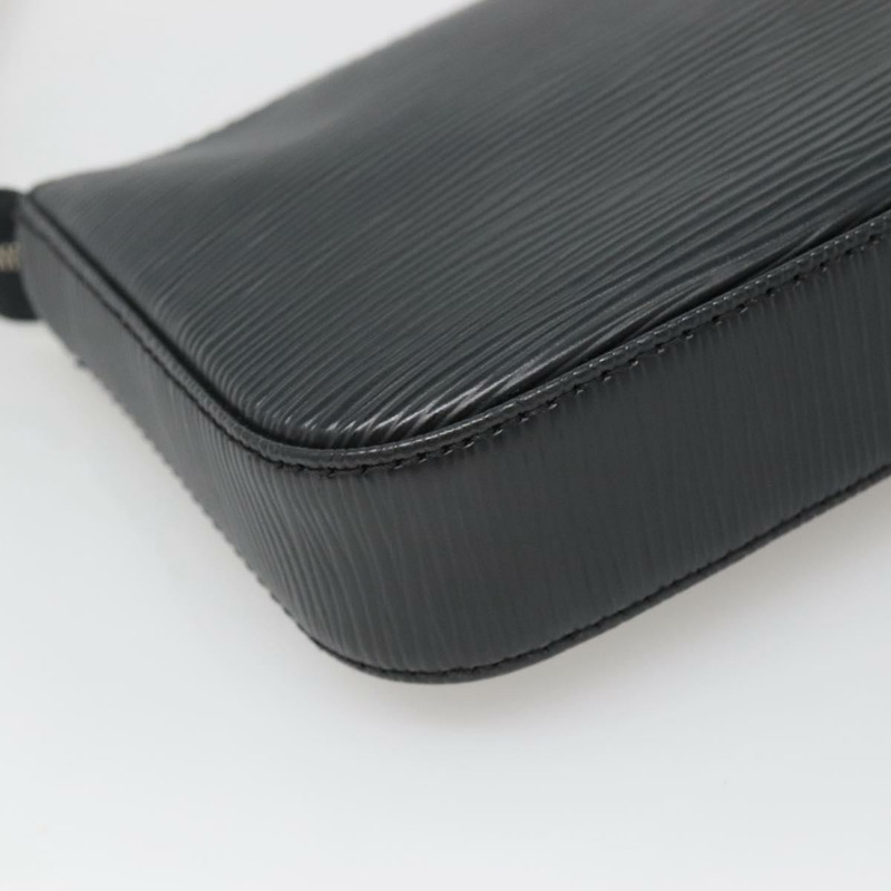 【日本直送】LOUIS VUITTON Epi Pochette Accessoires 配件袋 黑色 M52982 正品 140897-17