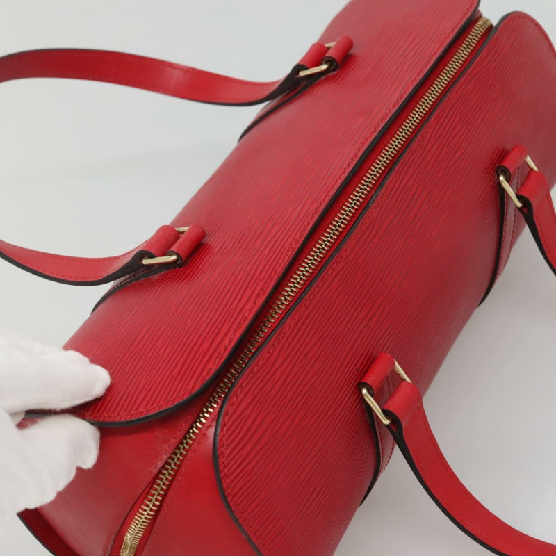 【日本直送】路易威登 Epi Soufflot 手提包紅色 M52227 LV 正品 mk003-5