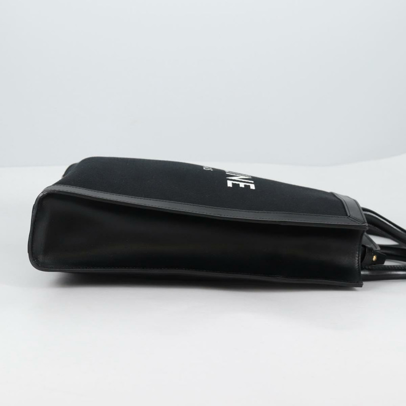 【日本直送】CELINE 直式 Cabas 帆布兩用托特包 黑色 正品 BA5554M-3