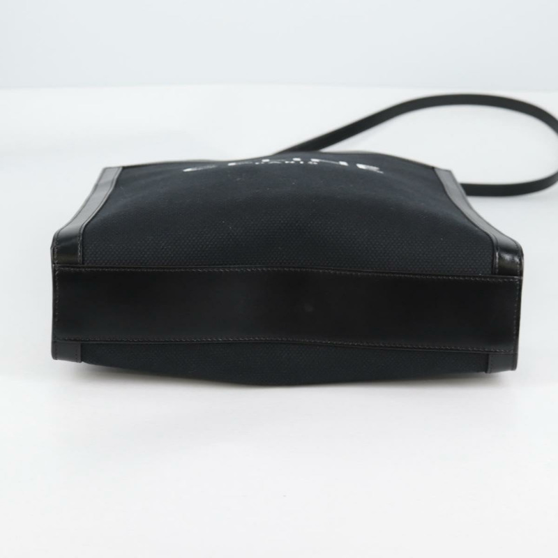 【日本直送】CELINE 直式 Cabas 帆布兩用托特包 黑色 正品 BA5554M-4
