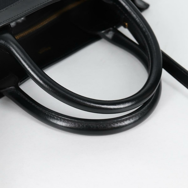 【日本直送】CELINE 直式 Cabas 帆布兩用托特包 黑色 正品 BA5554M-6