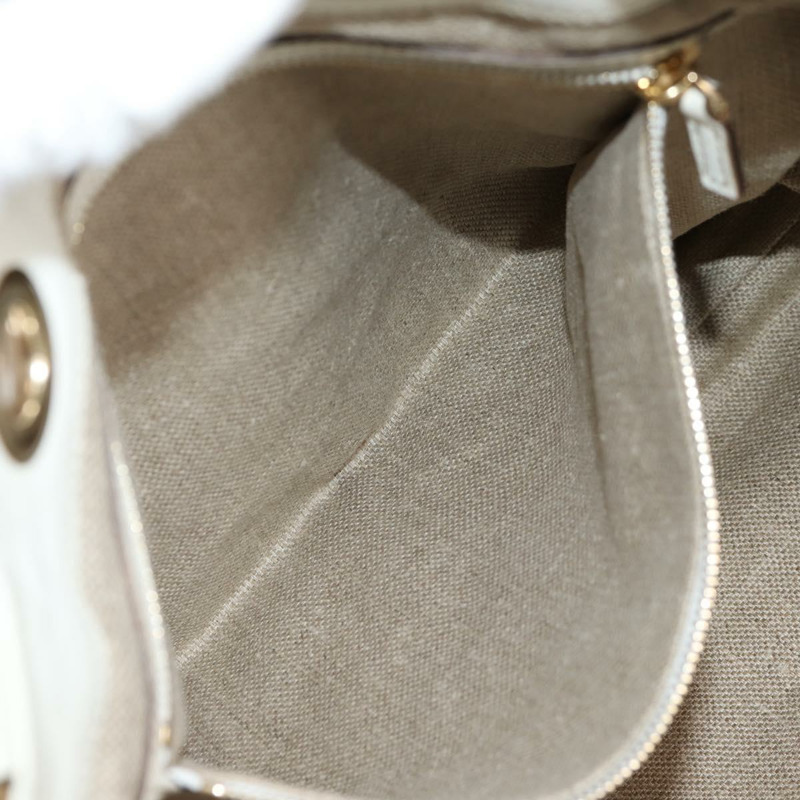 【日本直送】GUCCI GG 帆布托特包 米色金色 153033 正品 BA5552V-21