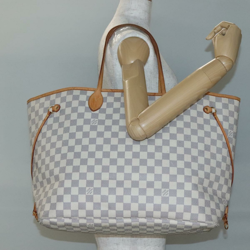 【日本直送】路易威登 Damier Azur Neverfull GM 托特包 N41360 LV 授權 141325-20