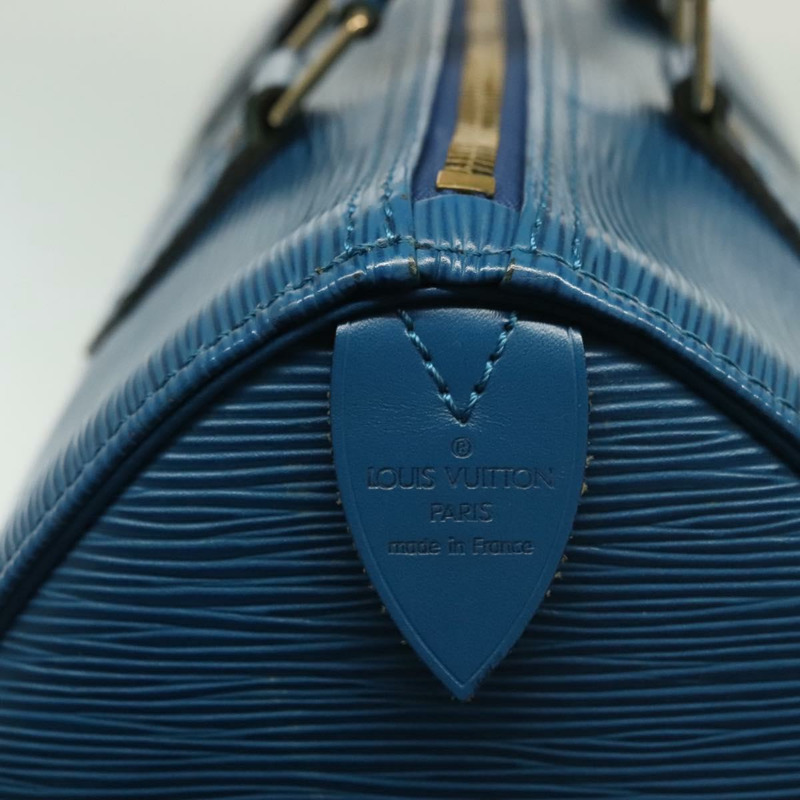 【日本直送】路易威登 Epi Speedy 25 手提包 托萊多藍色 M43015 LV 授權 140663-16