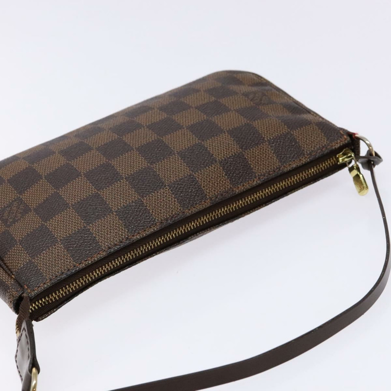 【日本直送】路易威登 Damier Ebene 手拿包配件袋 N41206 LV 正品 140576-5