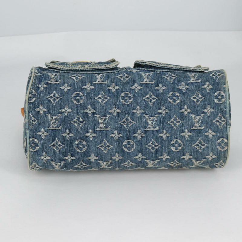 【日本直送】路易威登 Monogram Denim Neo Speedy 手提包藍色 M95019 LV 授權 141243V-4