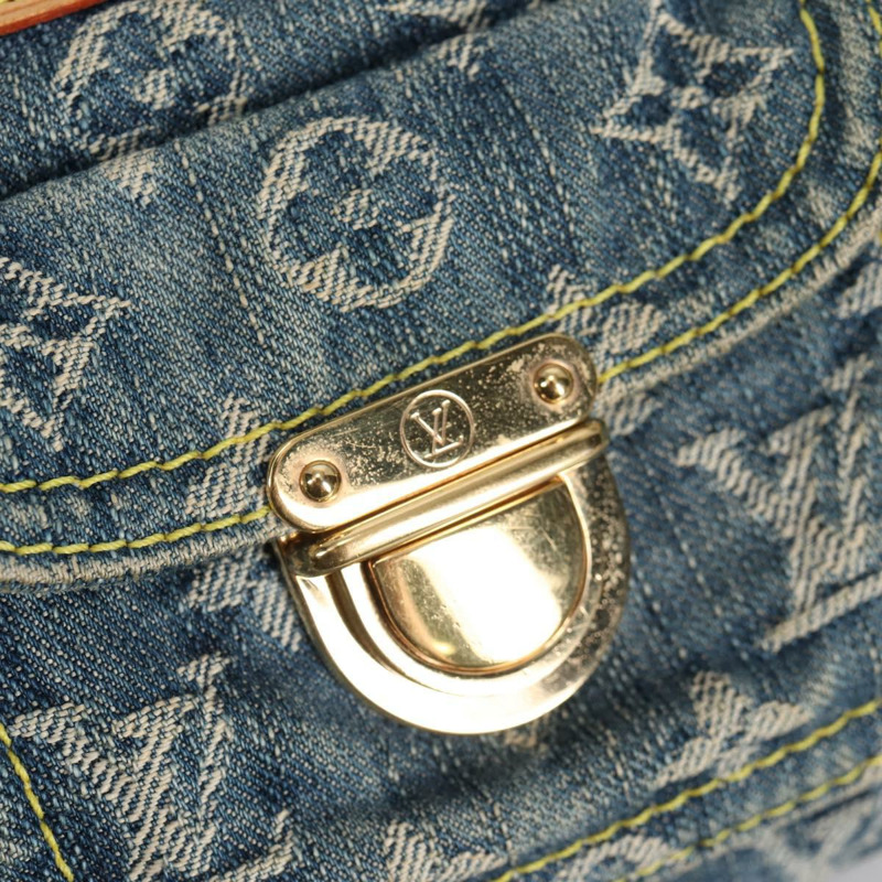【日本直送】路易威登 Monogram Denim Neo Speedy 手提包藍色 M95019 LV 授權 141243V-17