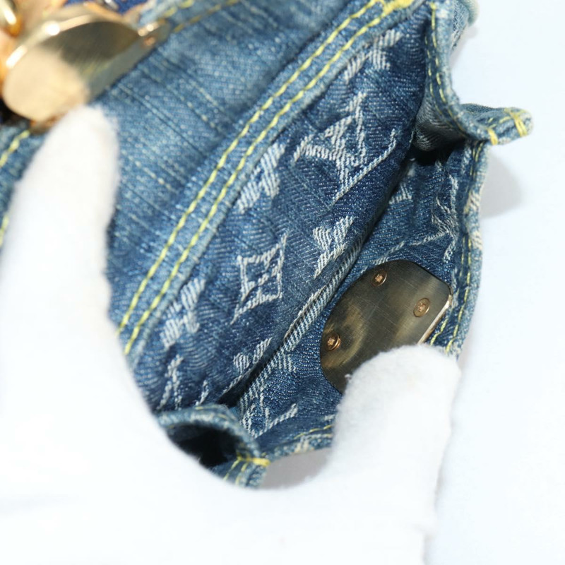 【日本直送】路易威登 Monogram Denim Neo Speedy 手提包藍色 M95019 LV 授權 141243V-19
