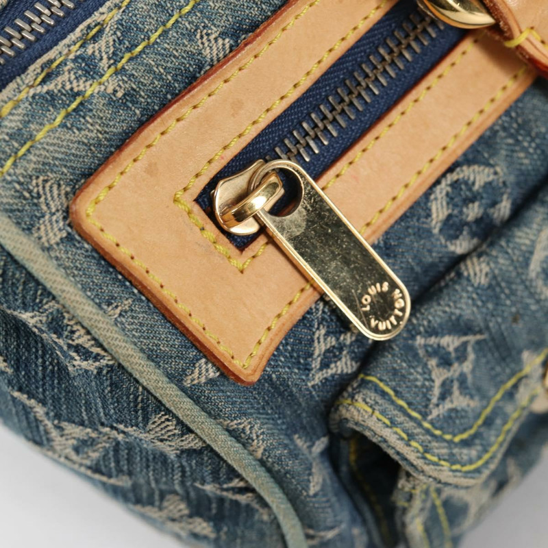 【日本直送】路易威登 Monogram Denim Neo Speedy 手提包藍色 M95019 LV 授權 141243V-20