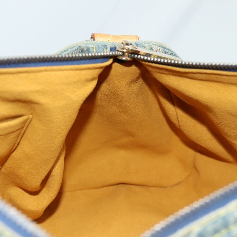 【日本直送】路易威登 Monogram Denim Neo Speedy 手提包藍色 M95019 LV 授權 141243V-25