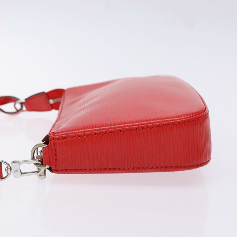 【日本直送】路易威登 Epi Pochette 配件袋 紅色 M52947 LV 正品 141595-3