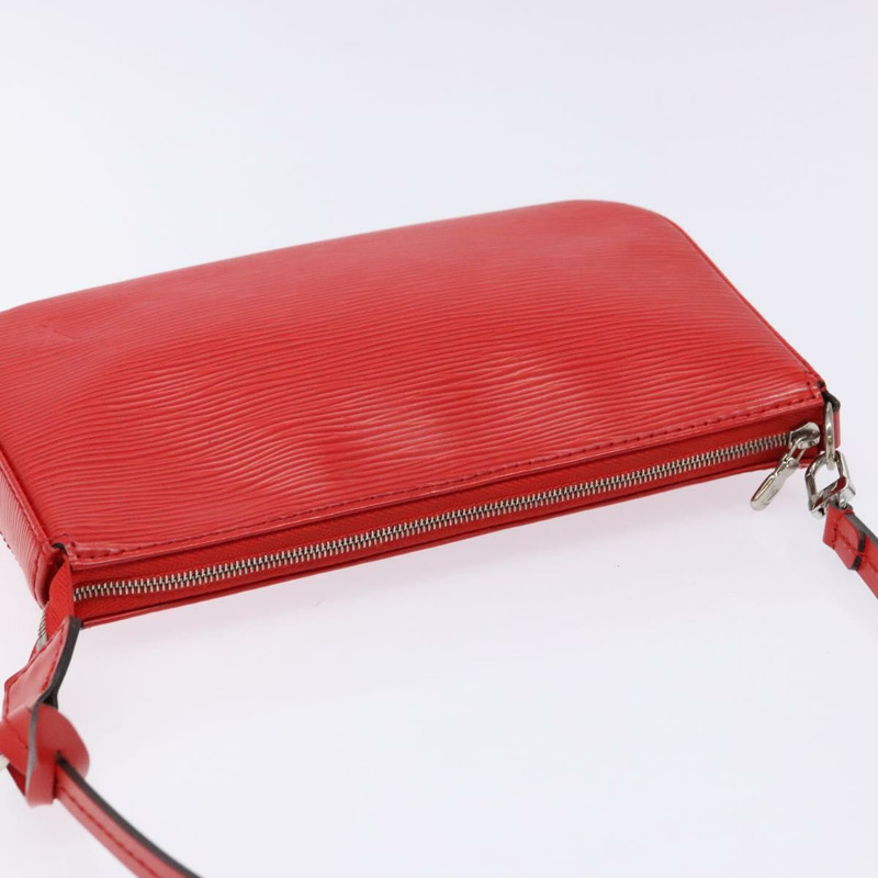 【日本直送】路易威登 Epi Pochette 配件袋 紅色 M52947 LV 正品 141595-5