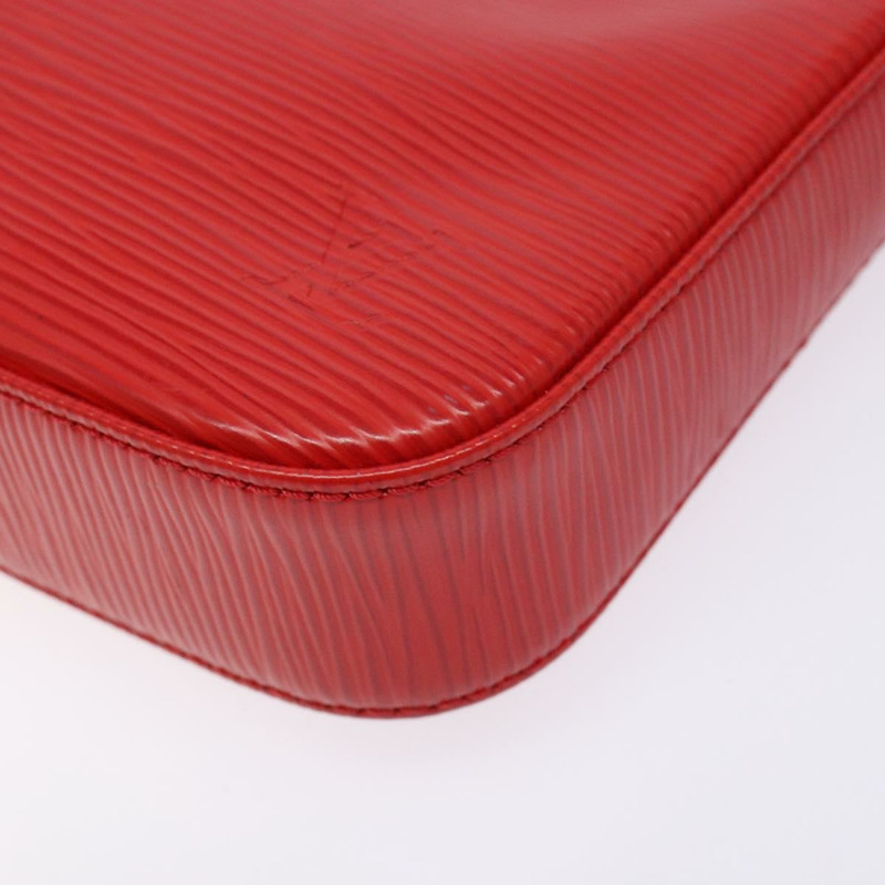 【日本直送】路易威登 Epi Pochette 配件袋 紅色 M52947 LV 正品 141595-13
