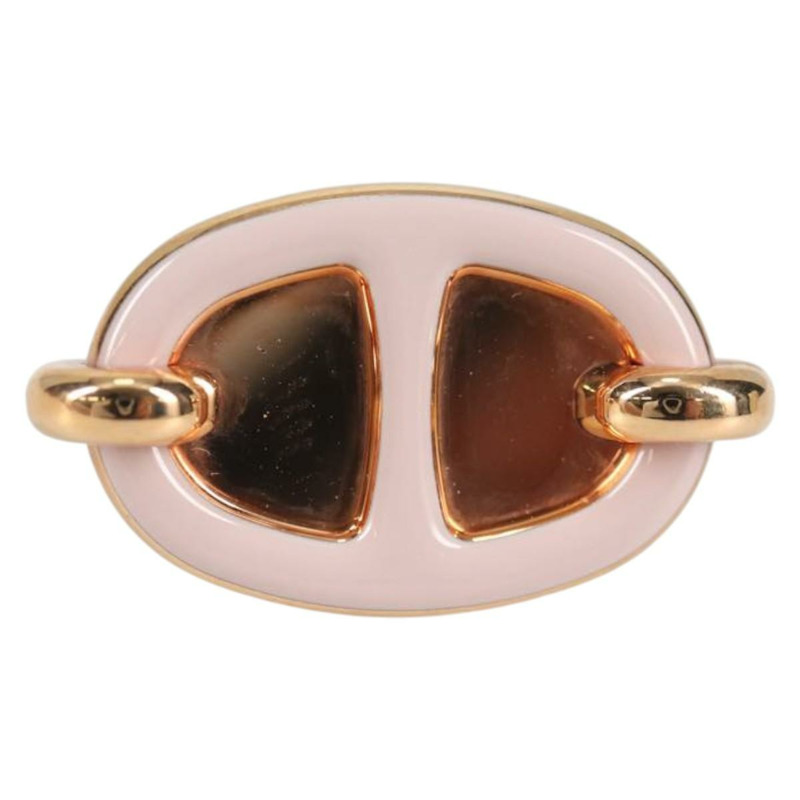 【日本直送】HERMES Pierce Mini Mayon 耳環金屬粉紅正品 BA5179M-1