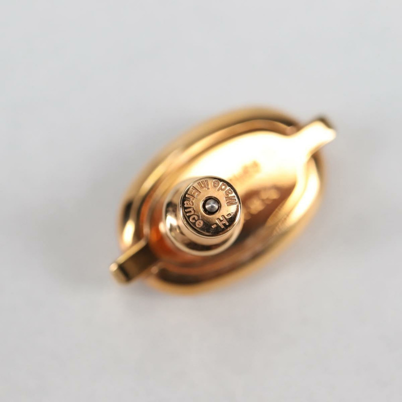 【日本直送】HERMES Pierce Mini Mayon 耳環金屬粉紅正品 BA5179M-3