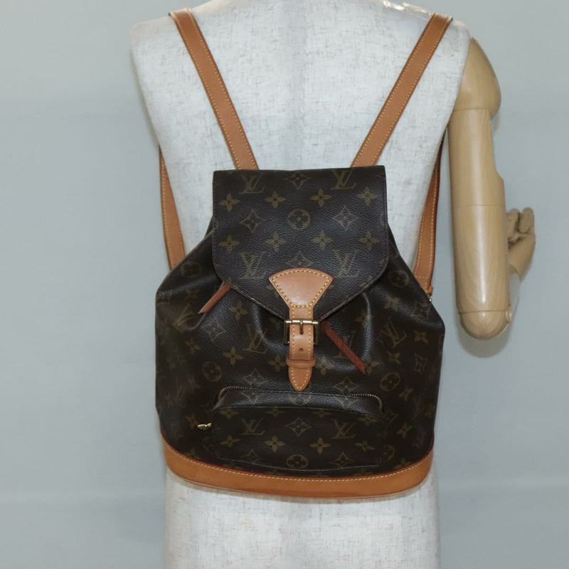 【日本直送】路易威登 Monogram Montsouris 中型背包 M51136 LV 正品 BA5166-24