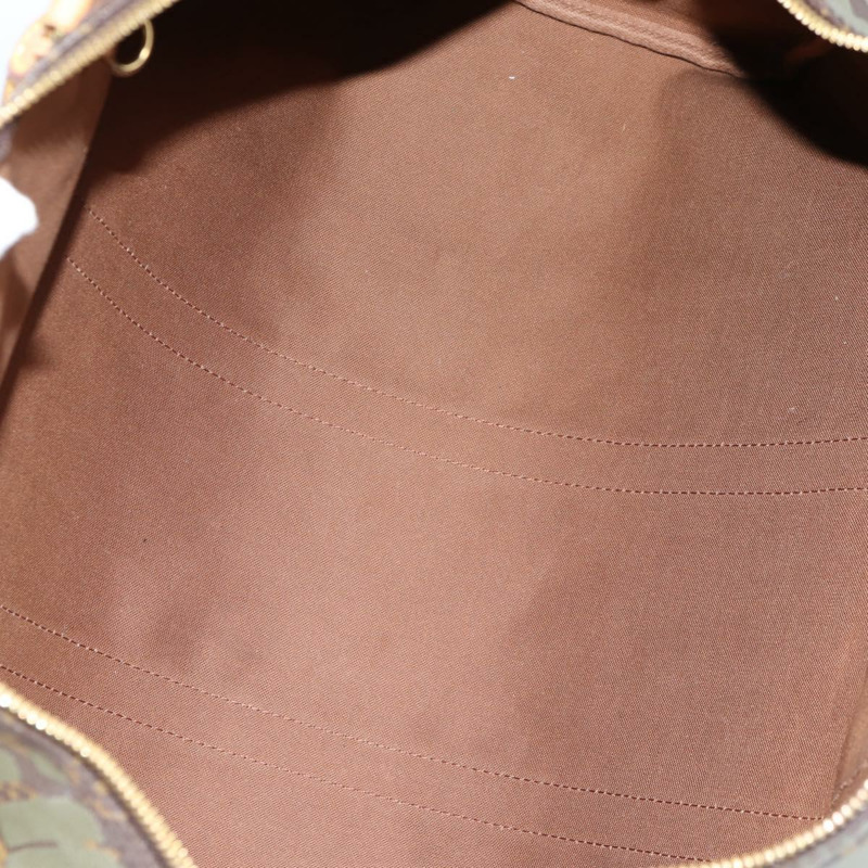 【日本直送】路易威登 Monogram Graffiti Keepall 50 波士頓包 卡其色 M92196 正品 fm4841V-9
