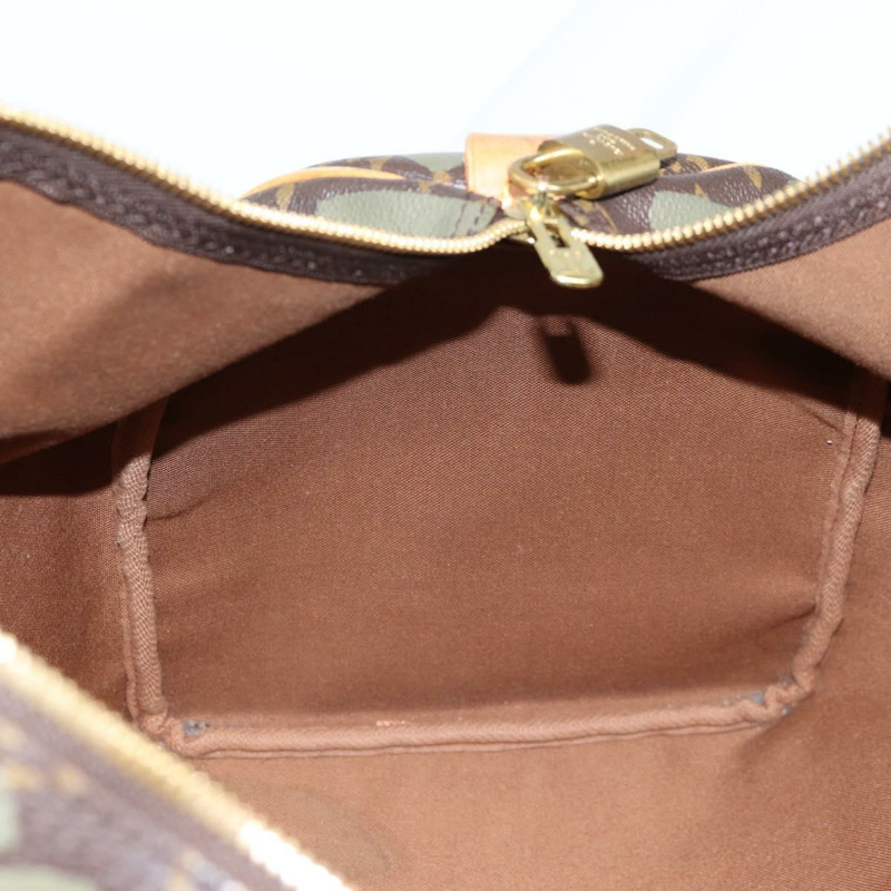 【日本直送】路易威登 Monogram Graffiti Keepall 50 波士頓包 卡其色 M92196 正品 fm4841V-21