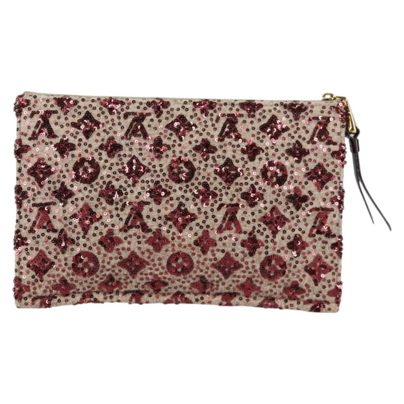 【日本直送】路易威登 Monogram Sunshine Express 手拿包 波爾多色 LV 正品 140504V-1