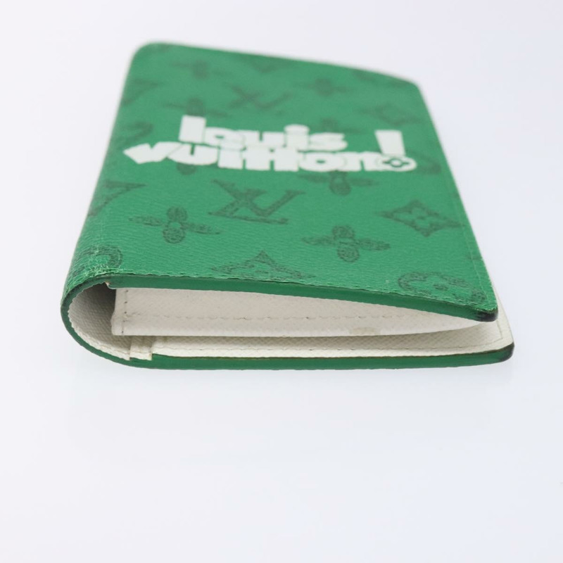 【日本直送】路易威登 Monogram Everyday Portefeuille Brazza 綠色 M80801 LV 授權 141451-5