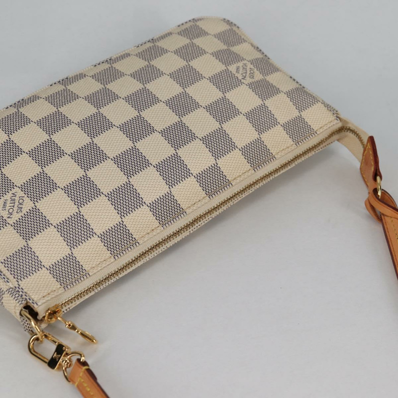 【日本直送】路易威登 Damier Azur 手拿包配件袋 N51986 正品 141131M-6
