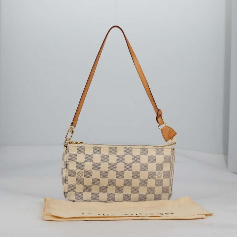 【日本直送】路易威登 Damier Azur 手拿包配件袋 N51986 正品 141131M-11
