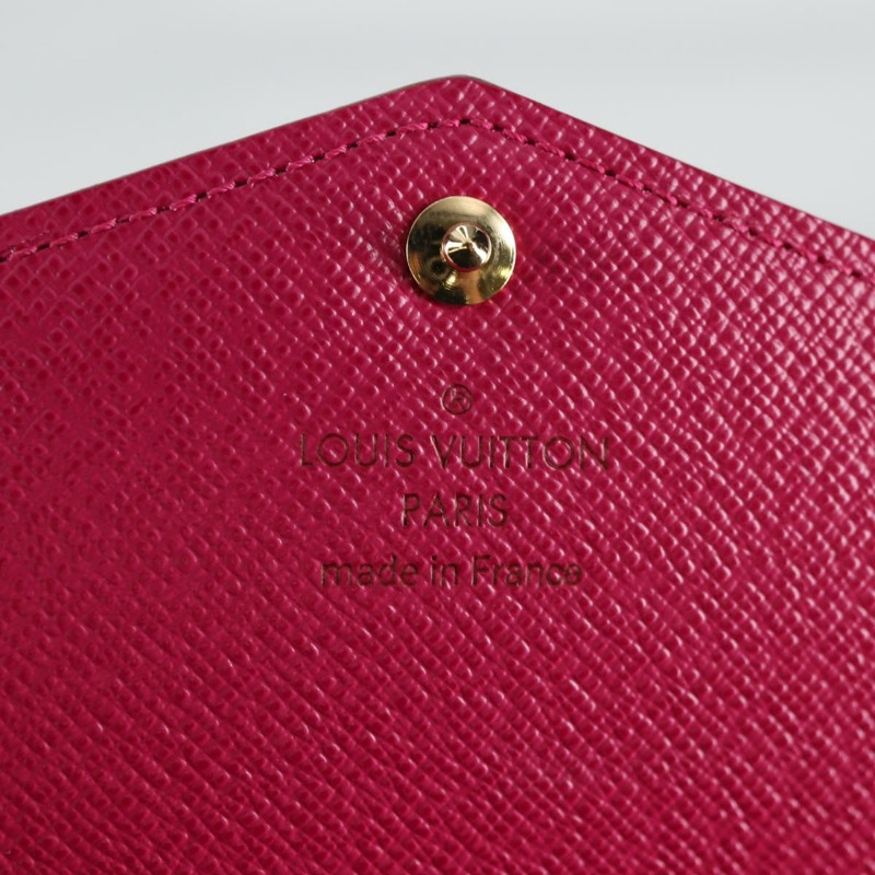 【日本直送】LOUIS VUITTON 多色 Portefeuille Sarah 皮夾 白色 M60667 正品 141191V-17
