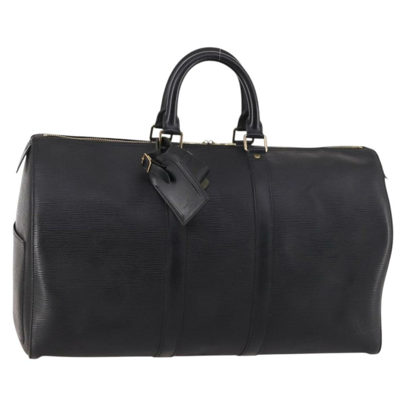 【日本直送】路易威登 Epi Keepall 45 波士頓包 黑色 M42972 LV 授權 141001-0