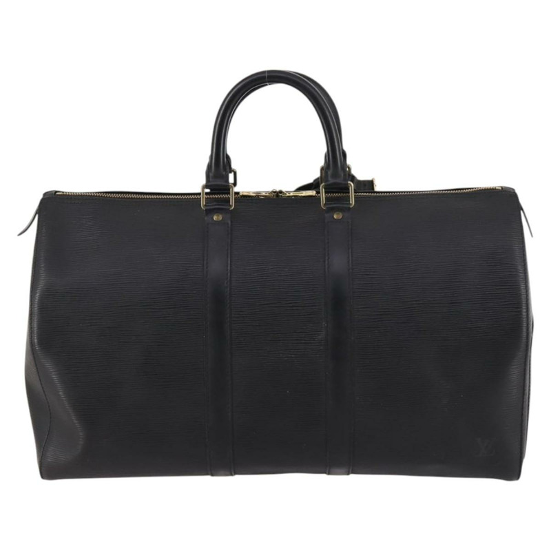 【日本直送】路易威登 Epi Keepall 45 波士頓包 黑色 M42972 LV 授權 141001-1