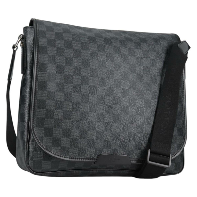 【日本直送】路易威登 Damier Graphite Daniel 中型單肩包 N58029 LV 正品 141880V-0
