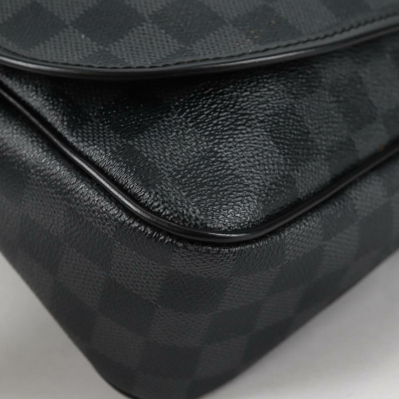 【日本直送】路易威登 Damier Graphite Daniel 中型單肩包 N58029 LV 正品 141880V-14
