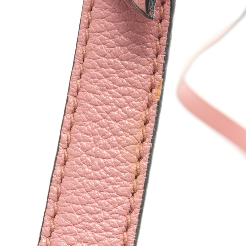 Miu Miu MADRAS Madras 斜背包 2way 單肩包 5BH609 皮革 粉紅色 二手 女款-7