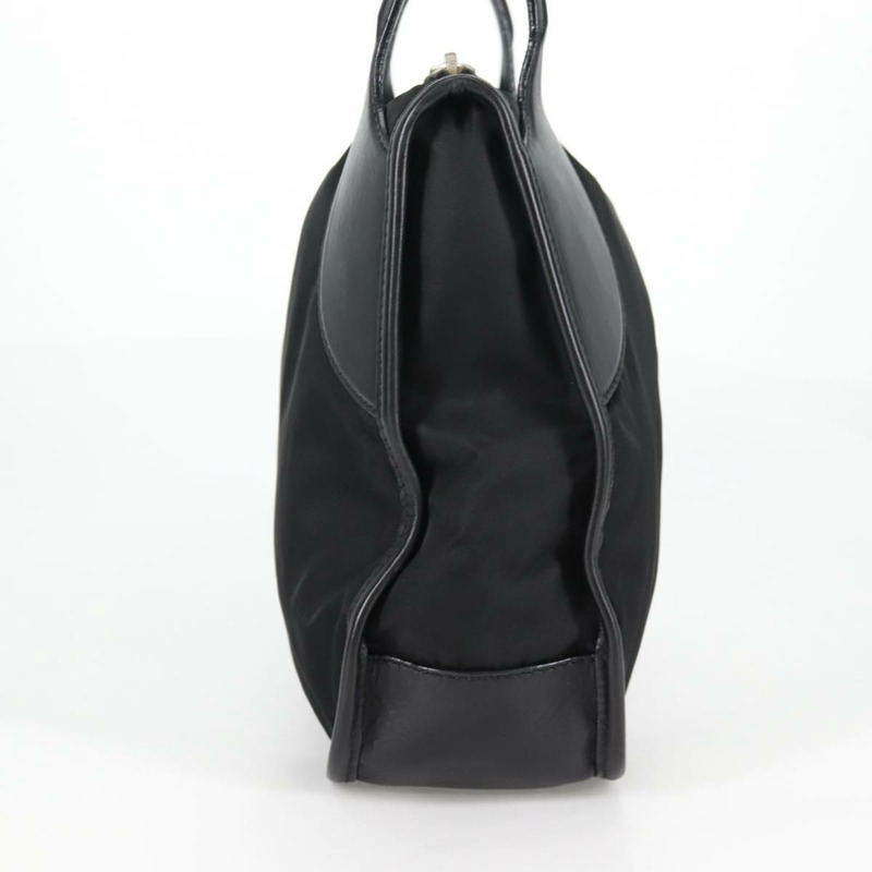 【日本直送】PRADA 肩背包 皮革 黑色 銀色 正品 yk19364V-3