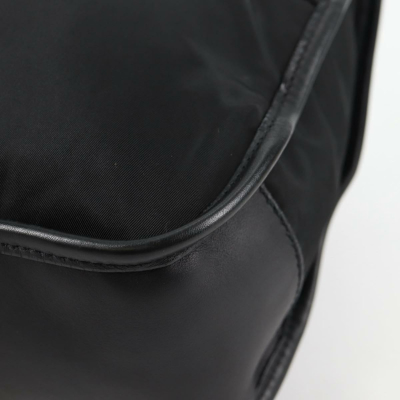 【日本直送】PRADA 肩背包 皮革 黑色 銀色 正品 yk19364V-8