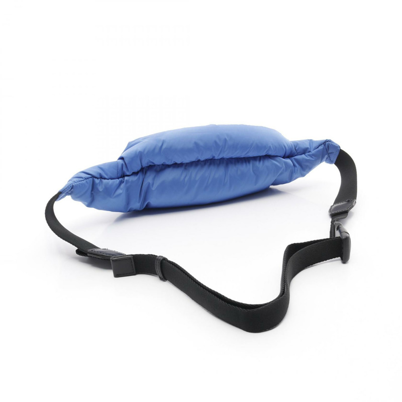MONCLER LEGERE BELT BAG 腰包 身體包 5M50100 尼龍 藍色 黑色 二手 男女通用-1