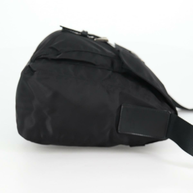 【日本直送】PRADA 單肩包 尼龍 黑色 銀色 正品 yk19365V-3