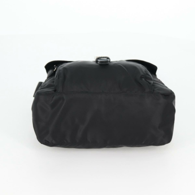 【日本直送】PRADA 單肩包 尼龍 黑色 銀色 正品 yk19365V-4