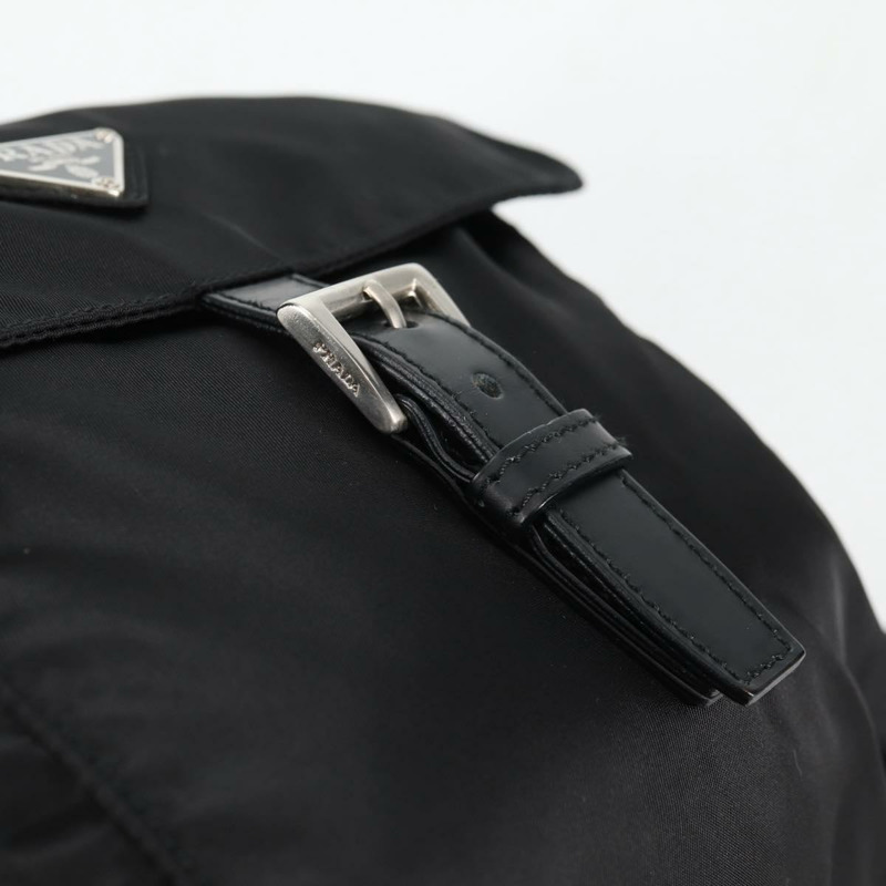 【日本直送】PRADA 單肩包 尼龍 黑色 銀色 正品 yk19365V-8