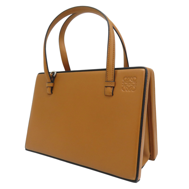 棕色 牛皮 两用包【LOEWE 羅威】-2