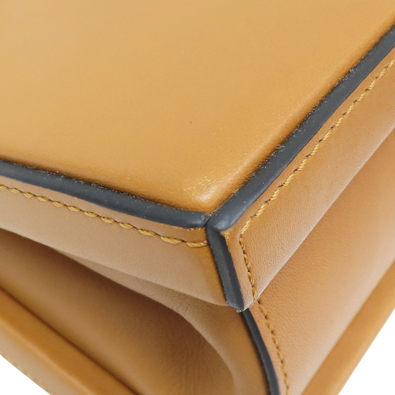 棕色 牛皮 两用包【LOEWE 羅威】-11