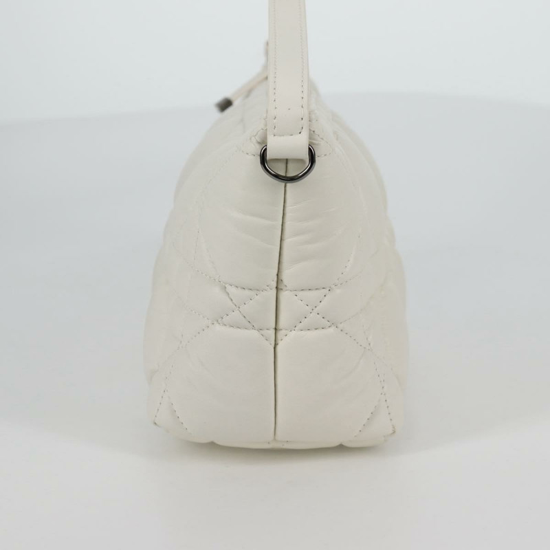 【日本直送】Christian Dior Canage Nomad 手拿包 皮革 白色 正品 yk18674A-2