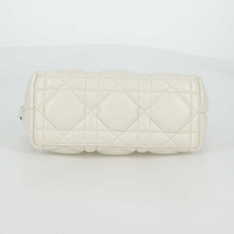 【日本直送】Christian Dior Canage Nomad 手拿包 皮革 白色 正品 yk18674A-4