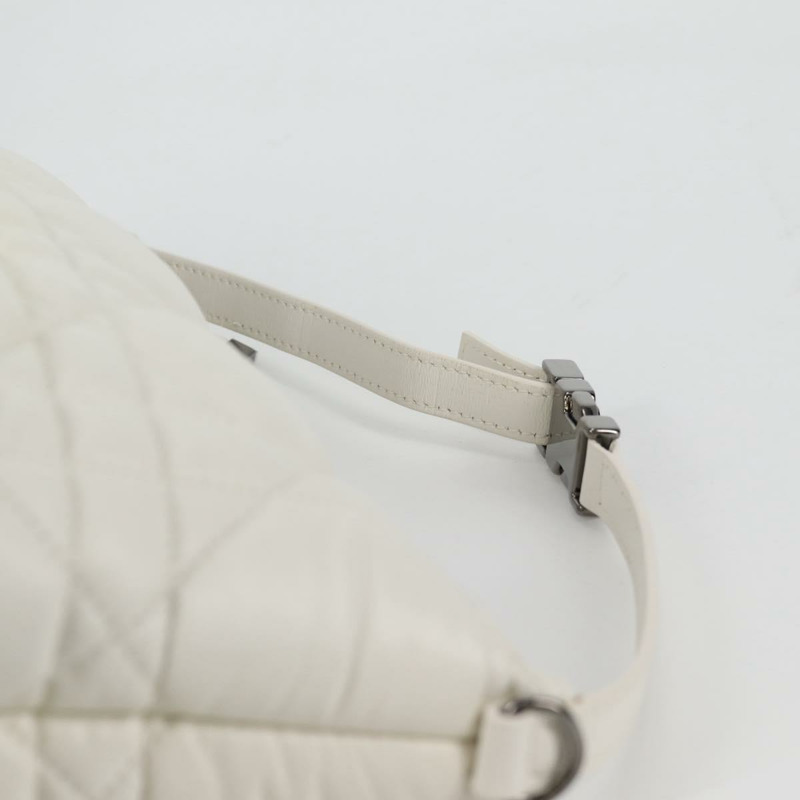 【日本直送】Christian Dior Canage Nomad 手拿包 皮革 白色 正品 yk18674A-8