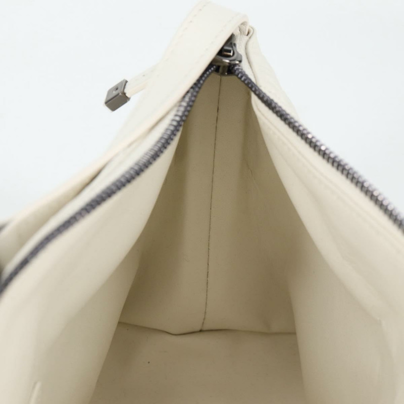 【日本直送】Christian Dior Canage Nomad 手拿包 皮革 白色 正品 yk18674A-18