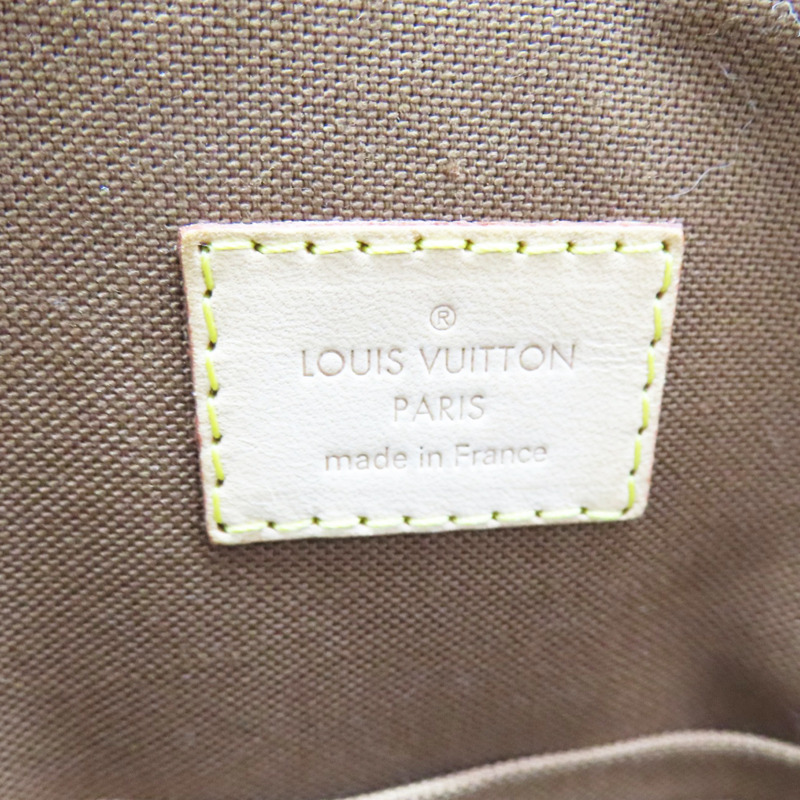 棕色 原花帆布 Tivoli GM 肩背包【LOUIS VUITTON LV 路易威登】 M40144-5