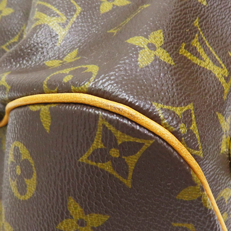 棕色 原花帆布 Tivoli GM 肩背包【LOUIS VUITTON LV 路易威登】 M40144-8