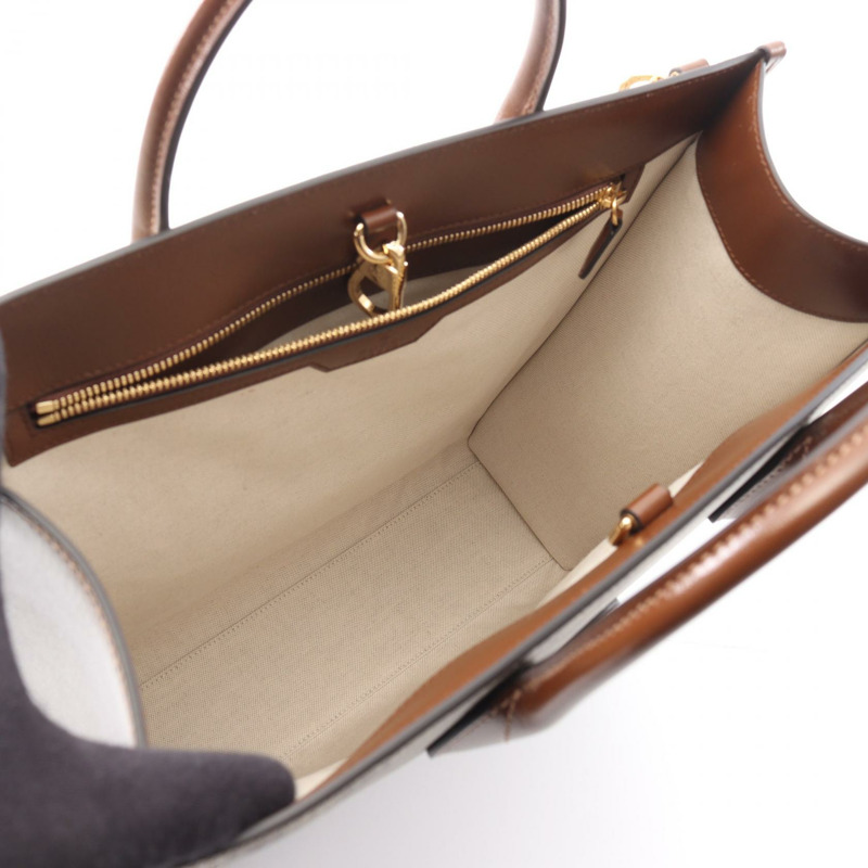GUCCI 互扣式 G 中型 GG Supreme 斜背包 674155 帆布 米色-2